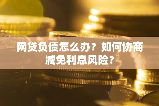 武汉网贷负债怎么办？如何协商减免利息风险？