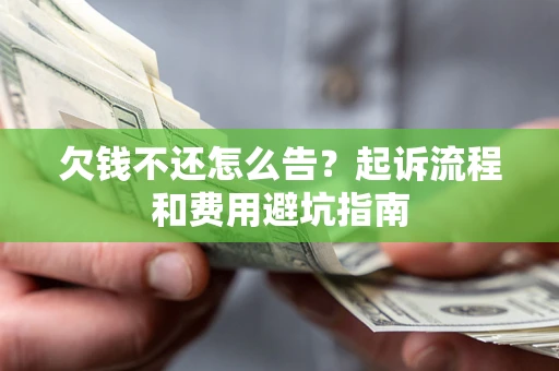 武汉欠钱不还怎么告?起诉流程和费用避坑指南 武汉欠钱不还怎么告?起诉流程和费用避坑指南
